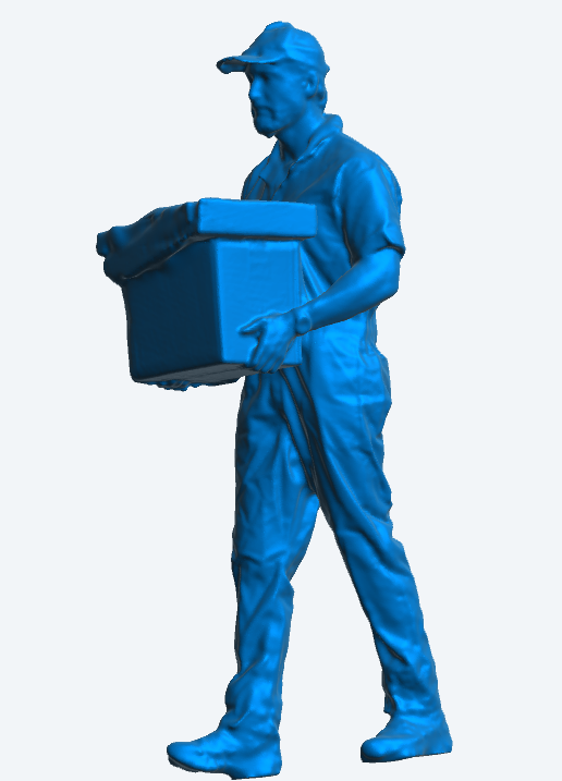M81 – 1/43 Delivery man with parcel
