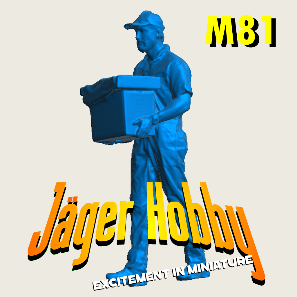 M81 – 1/43 Delivery man with parcel