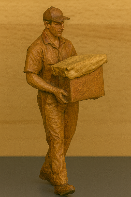M81 – 1/43 Delivery man with parcel