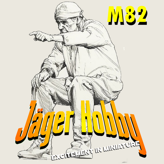 M82 – 1/14 Scale Model Truck Mechanic in Seated Pose Pointing