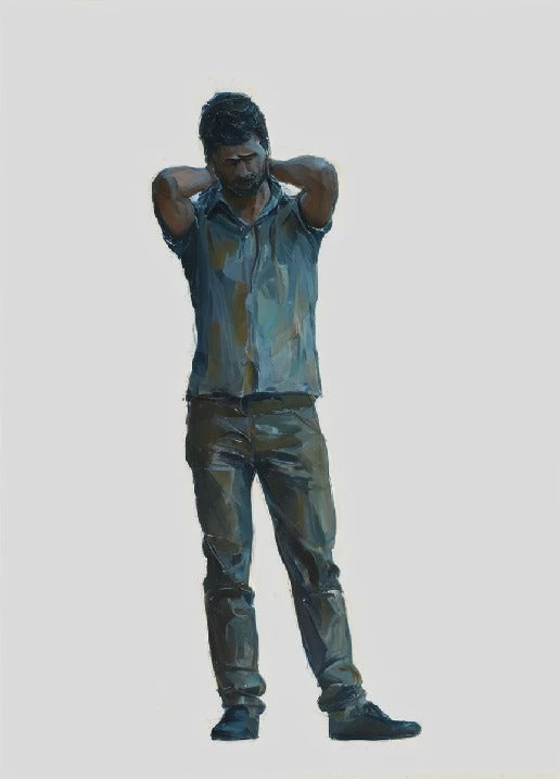 M91 – Scale model Relaxed Young Man Figure (15mm–150mm)