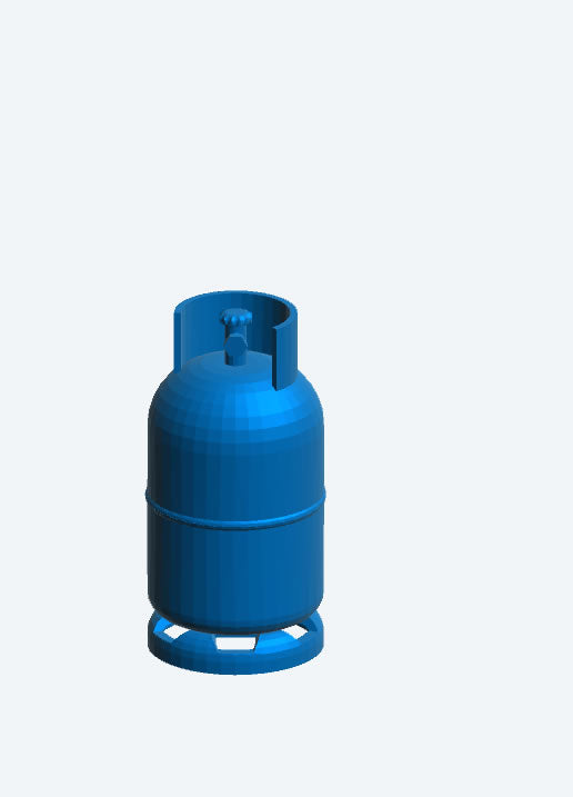 S27 – Gas Bottle For Industrial, Garage, and Utility Dioramas