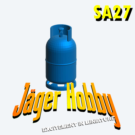 S27 – Gas Bottle For Industrial, Garage, and Utility Dioramas