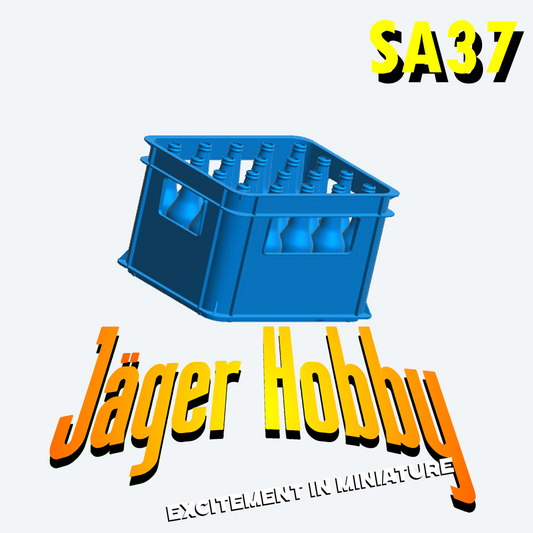 SA37 – Plastic Crate of Bottles