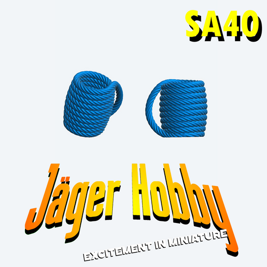 SA40 – Rope Coil Mugs Candle Holder