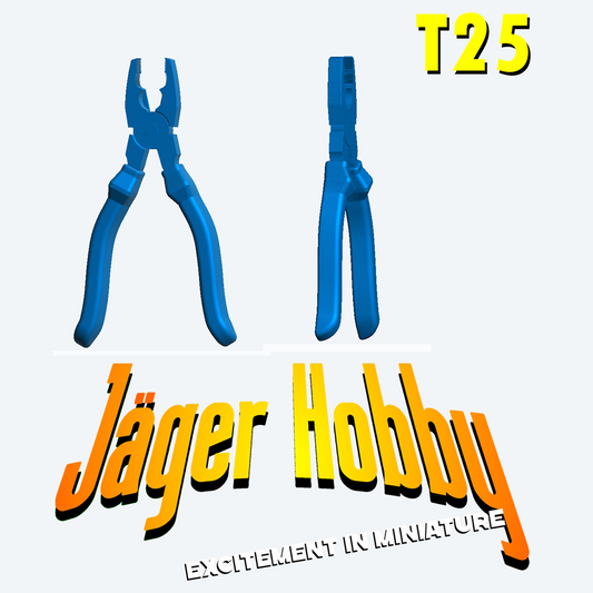 T25 – 1/18 Pliers for Workshop, Maintenance, and Industrial Dioramas