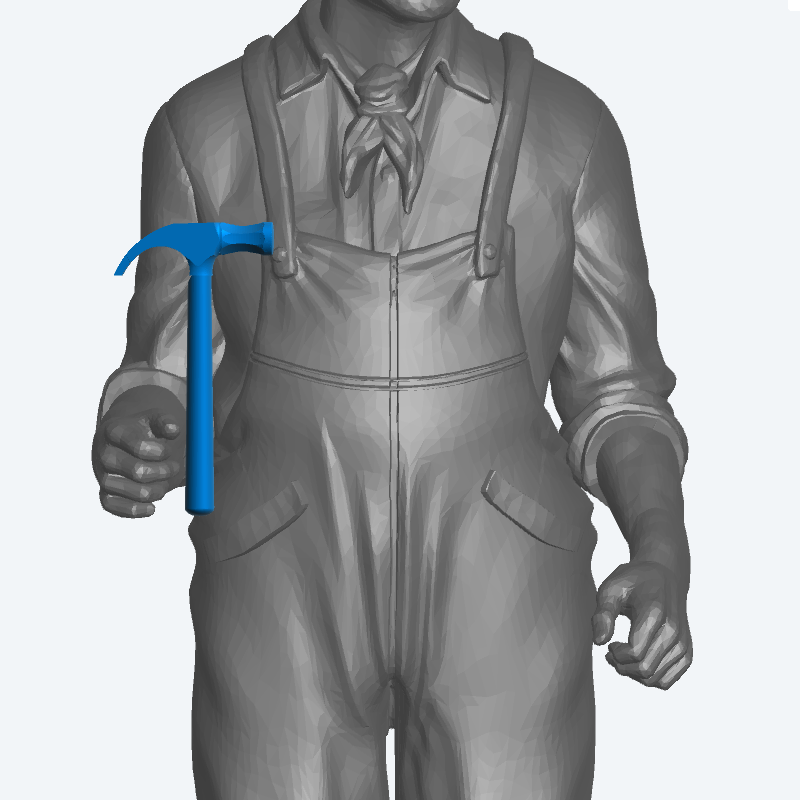 Jager Hobby T5 Claw Hammer – 1/18 Precision Scale Model Tool