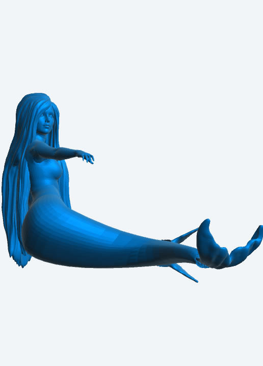 SCALE MODEL SHIP CREW Mermaid – Reclining TG105