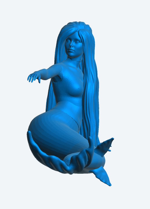 SCALE MODEL SHIP CREW Mermaid – Reclining TG105