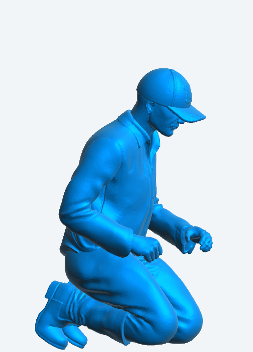 TG18 Fishing Trawler Crew figure Unpainted