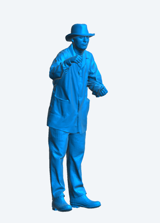 TG1b model for a yacht ship tugboat This 3D-printed resin figure