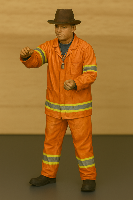 Model Fishing Boat Crew figures TG1B