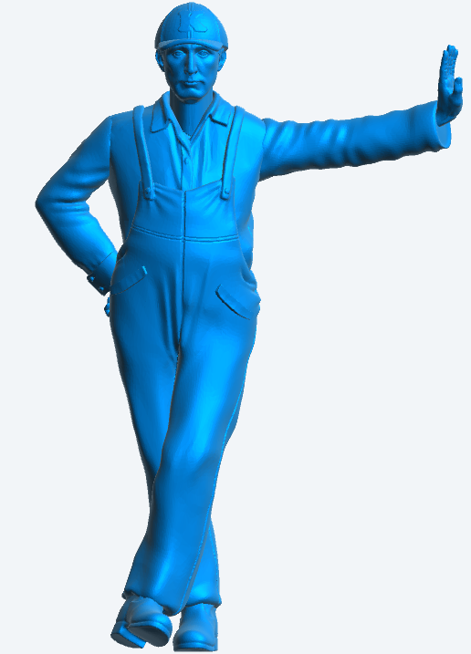 TG26C - Modern Fisherman Trawler Crew Figure Unpainted