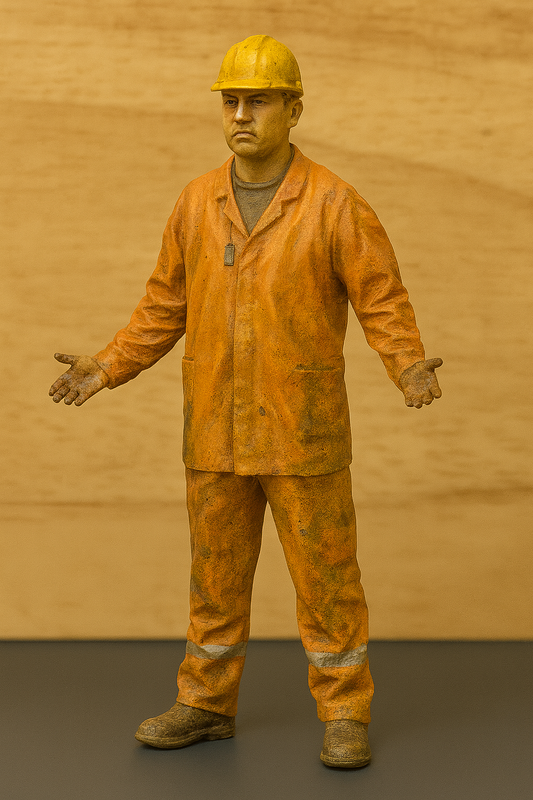 TG4A Model Figures Deck Crew Worker 1/24 1/48