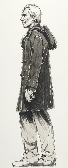 TG53B – Ships Crewman in Duffle Coat with Hood Multi-Scale