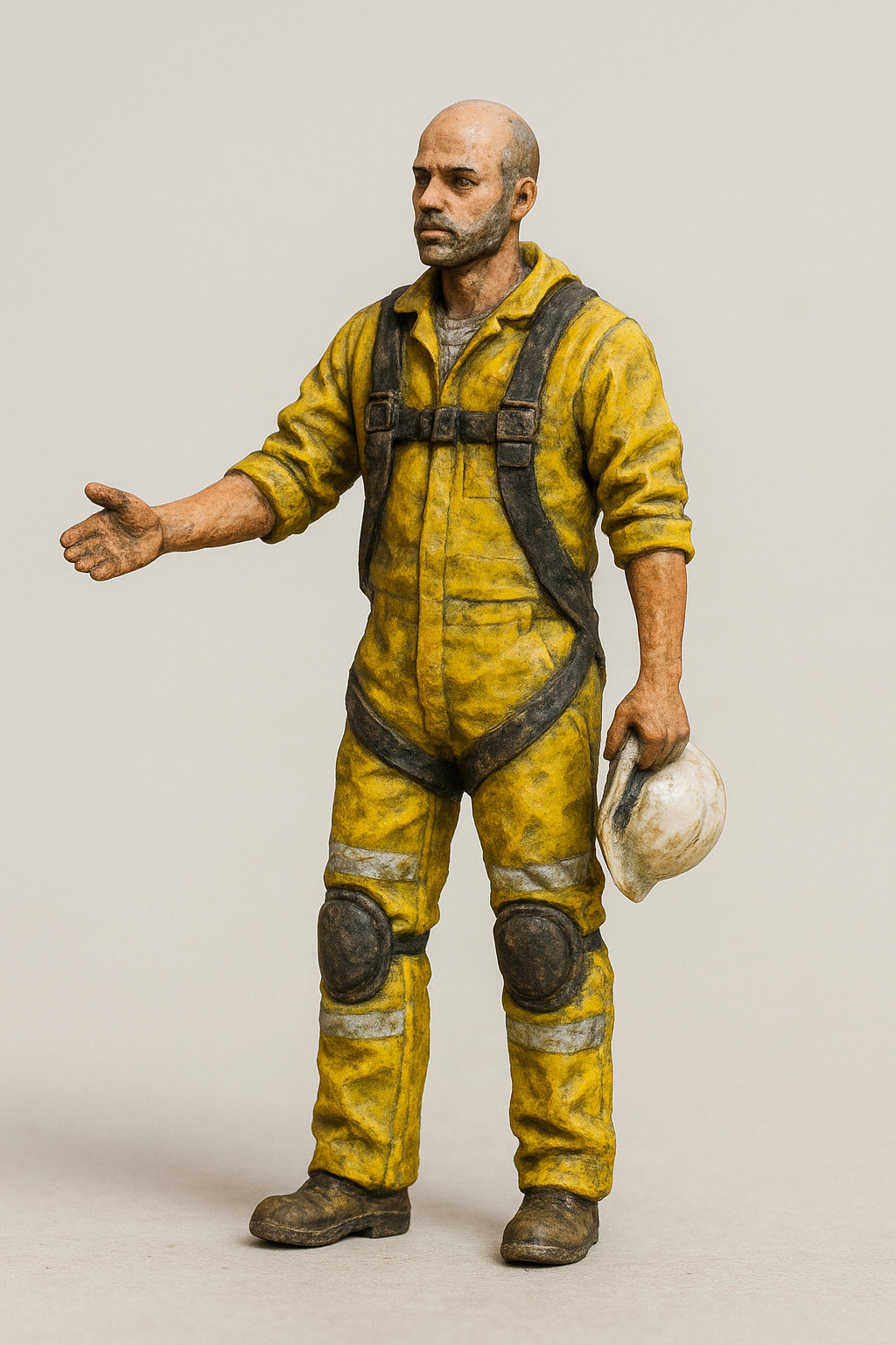 TG58 Dockyard / Tug Crew / Construction Worker Scale Model Figure