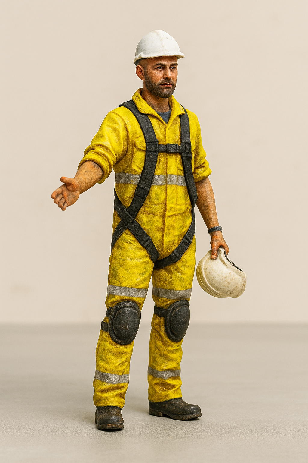 TG58 Dockyard / Tug Crew / Construction Worker Scale Model Figure