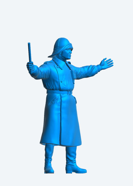 TG59 — Early 20th Century Lifeboat Crewman with Signal Flare