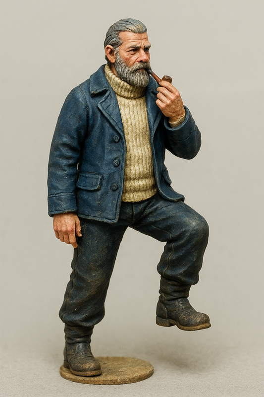 TG64 Royal Navy MGB / Armed Trawler Deck Crew Figure – 1/48 Scale
