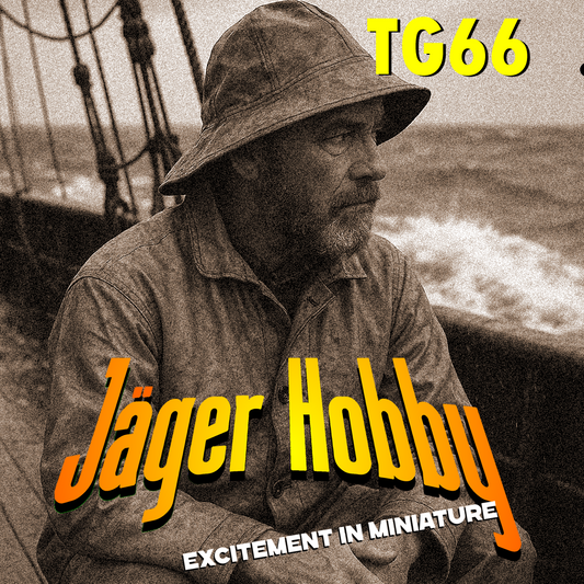 TG66 Seated Sailing Ship Crew Figure – Oilskin Coat, Sou’wester Hat, and Sea Boots