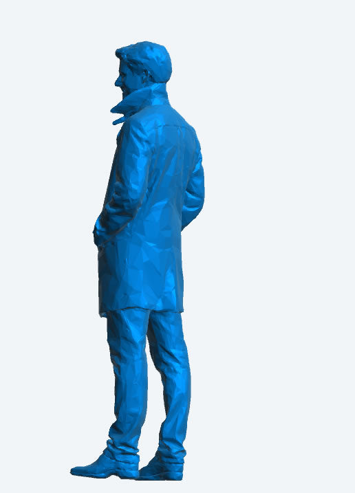 Model Yacht Deck Crewman in Waterproof Coat – TG90