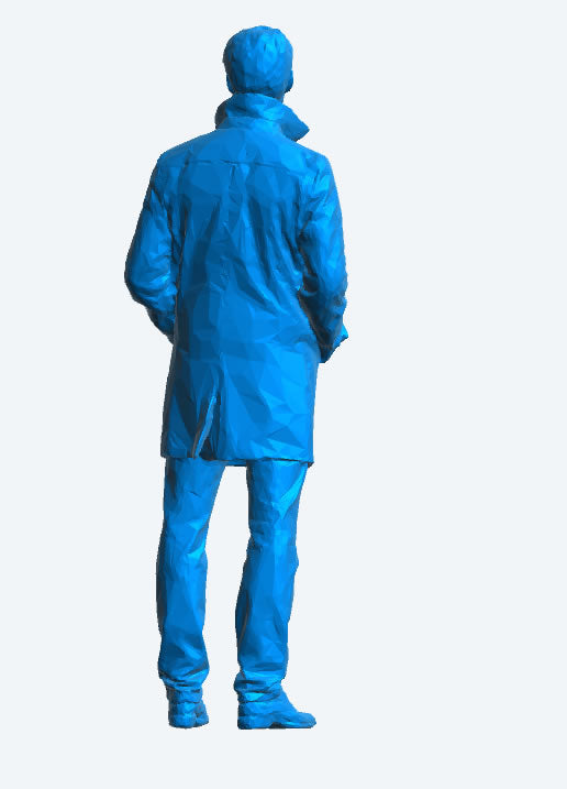 Model Yacht Deck Crewman in Waterproof Coat – TG90