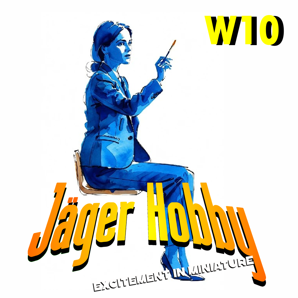 Jager Hobby W10 – Tamiya 1/14 Scale Model Seated Woman in Business Suit