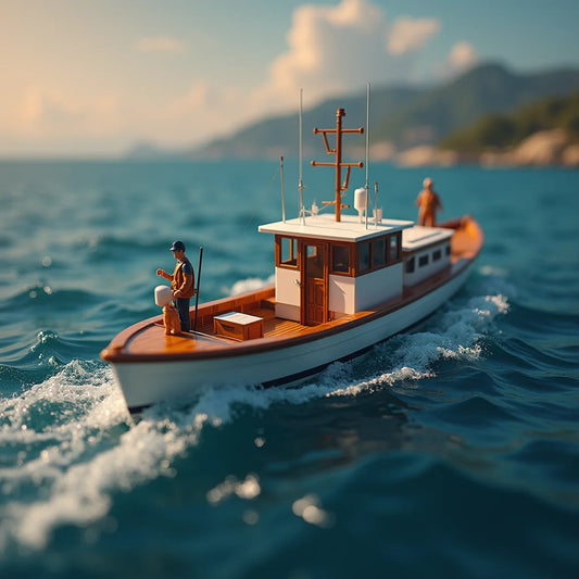 Scale Model Boat Crew - Mastering Scale Model Boat Crews with Lifelike Details