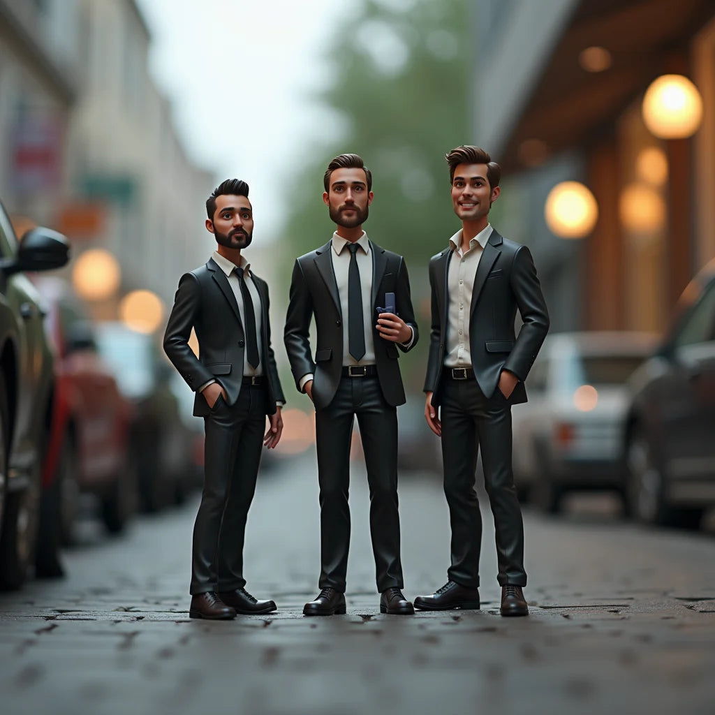 Model Figures - Model Figures Elevate Dioramas with Realistic Crew