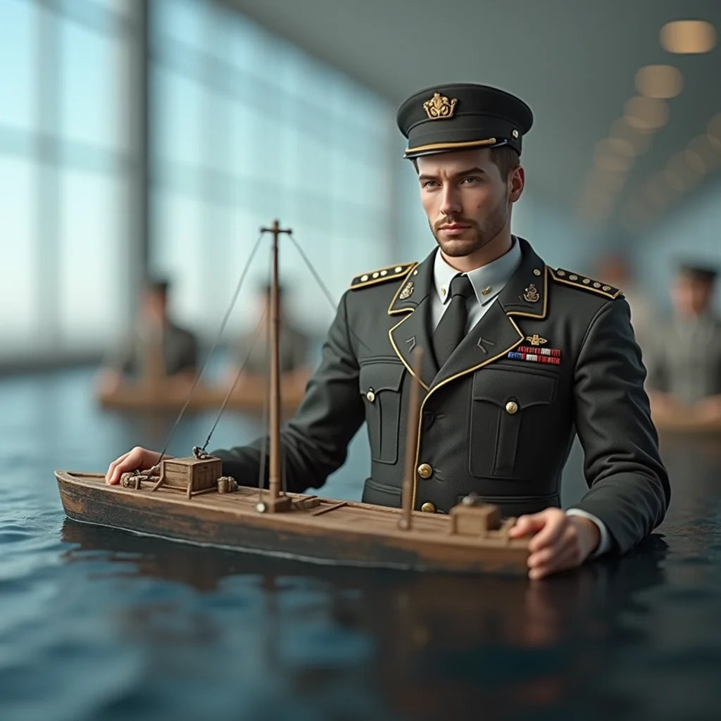 Crew Figures For Model Boats And Dioramas - Choosing Realistic Crew Figures for Model Boats and Dioramas