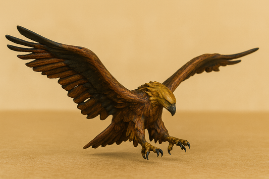 1:48 Multi Scale Eagle with Wings Open Dioramas A53