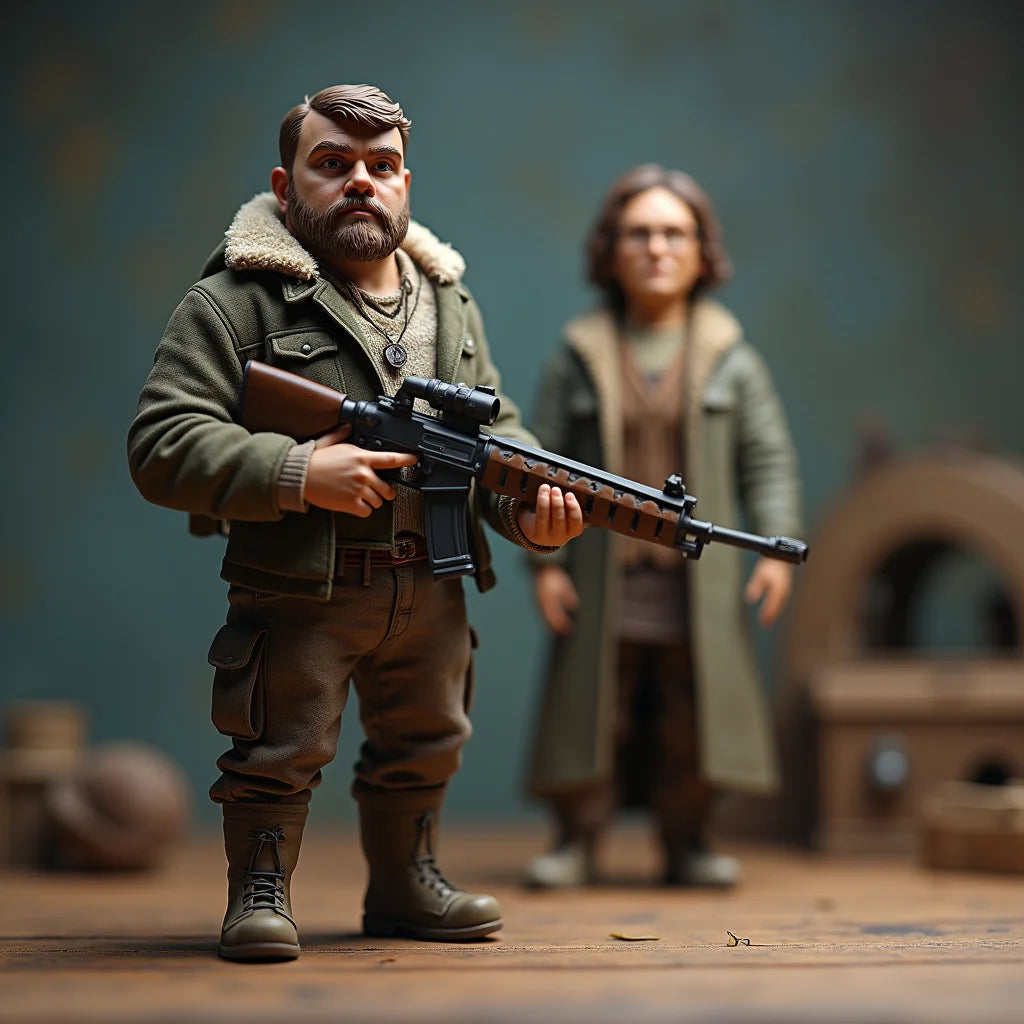 Model Figures - Crafting Realistic Model Figures for Dynamic Dioramas