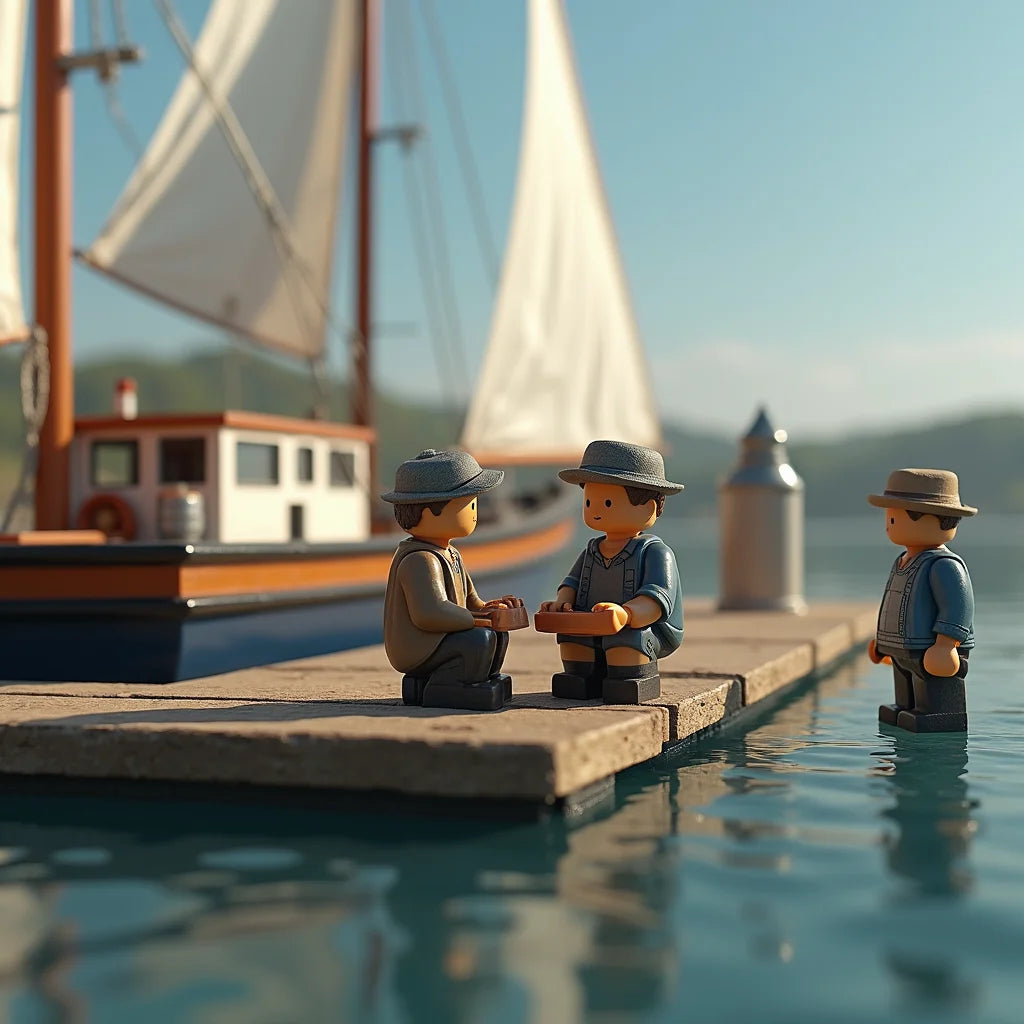 Crew Figures For Model Boats And Dioramas - Guide to Dockside Realistic Figures for Boats and Dioramas