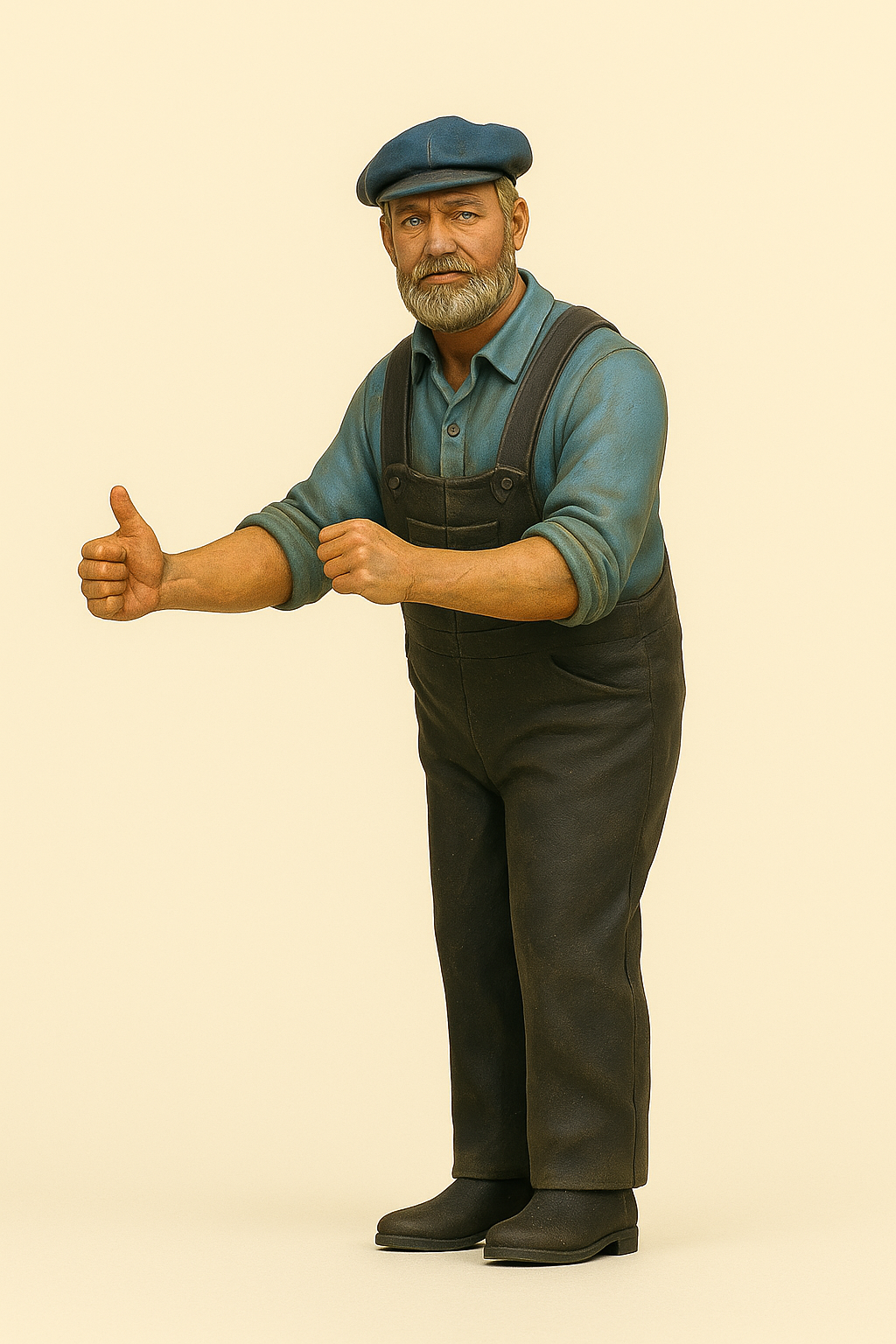 Tug Boat Captain Scale Model Figure Jager Hobby TG28