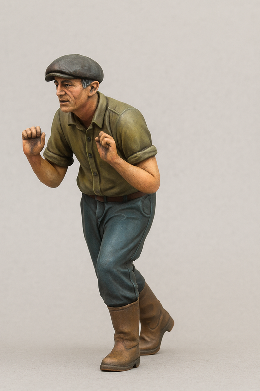 Perfecting Your 1/24 Scale Model Fishing Boat Crew with Peaky Blinders Newsboy Hat for Ultimate Authenticity