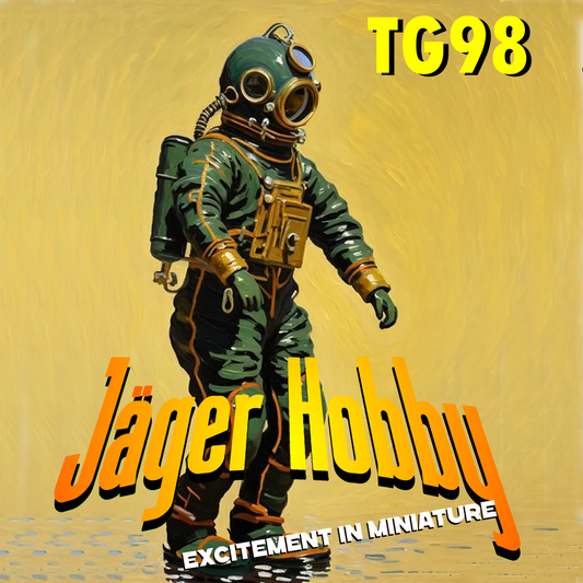 TG98 Late 20th Century Diver – Rebreather & Large Diving Helmet