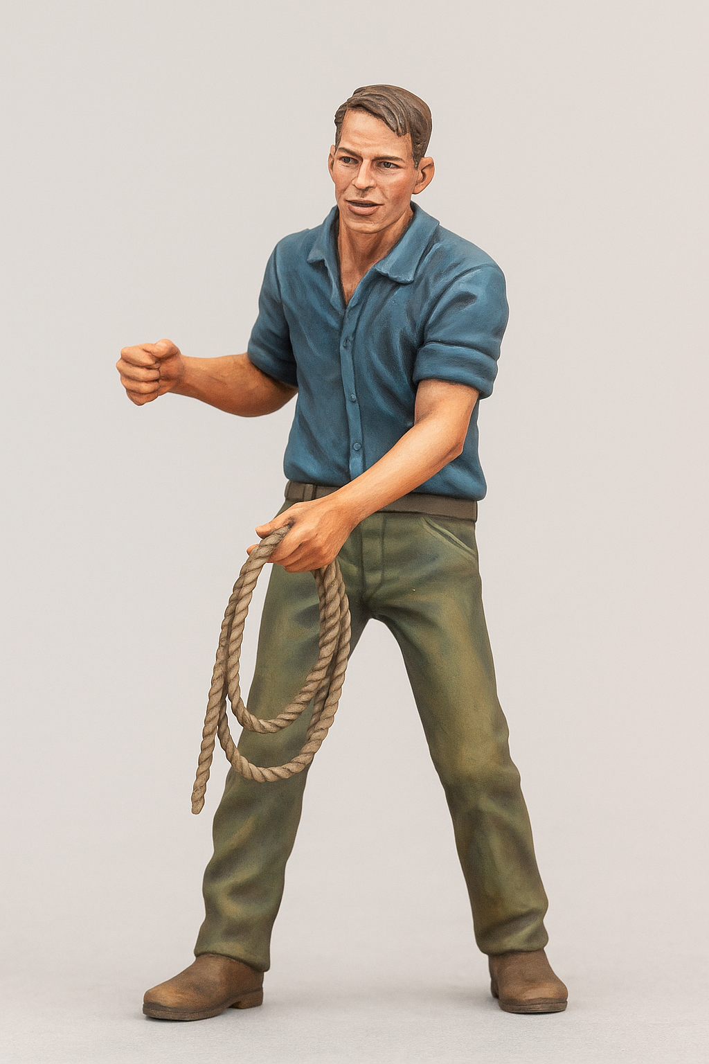 TG9 Mountfleet Danny boy Unpainted drifter fishing boat model ship figure