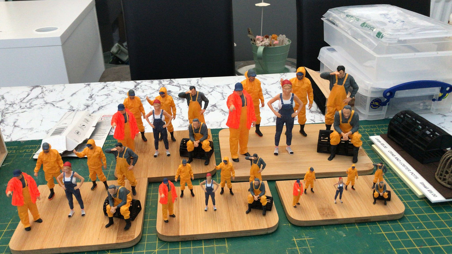 Male Scale Model Figure for Radio-Controlled Cars, Trucks, and Boats