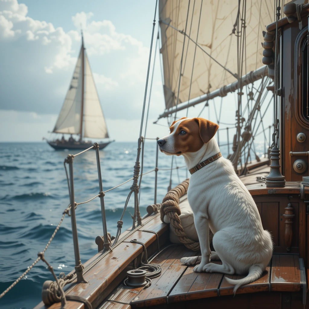 A83 – Scale Model Jack Russel – Ideal Ship Crew Companion