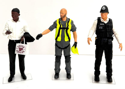 M18 1/14 Driver Crew figure  R/C VOLVO FH16 GLOBETROTTER XL 750 4x2 TRACTOR