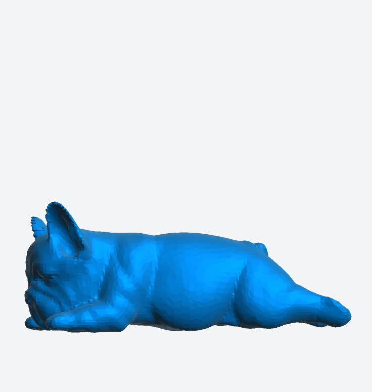 A101 Sleeping Puppy – Unpainted Scale Model