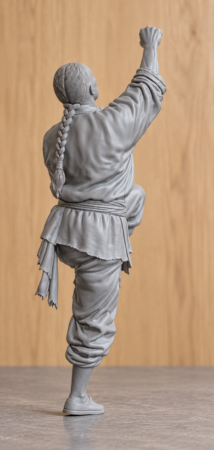 JK5 Chinese Fishing Junk Crew Figure Climbing Rigging – Unpainted, Multi-Scale 1/96 to 1/8