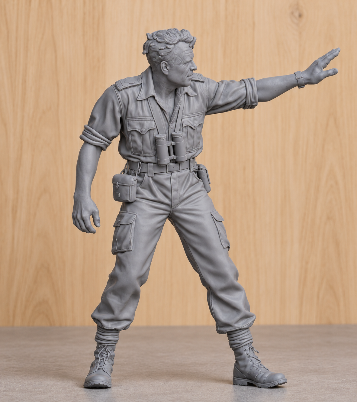 SM26 – Ice Cold in Alex Captain Anson Katie Ambulance Multi Scale Model Figure