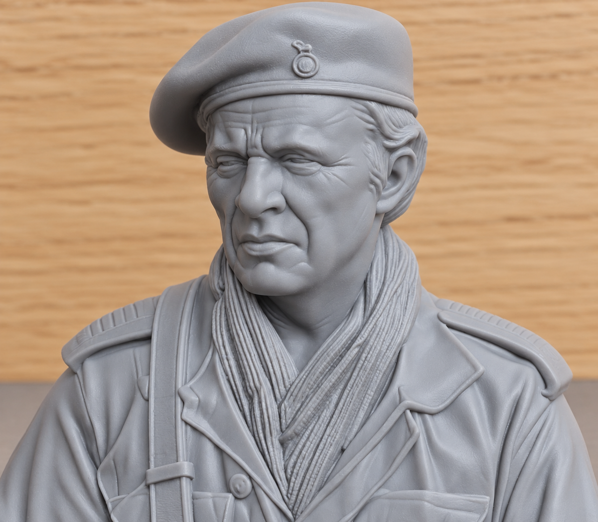 SWG2 Colonel Faulkner Kneeling – Richard Burton – The Wild Geese  Unpainted Figure