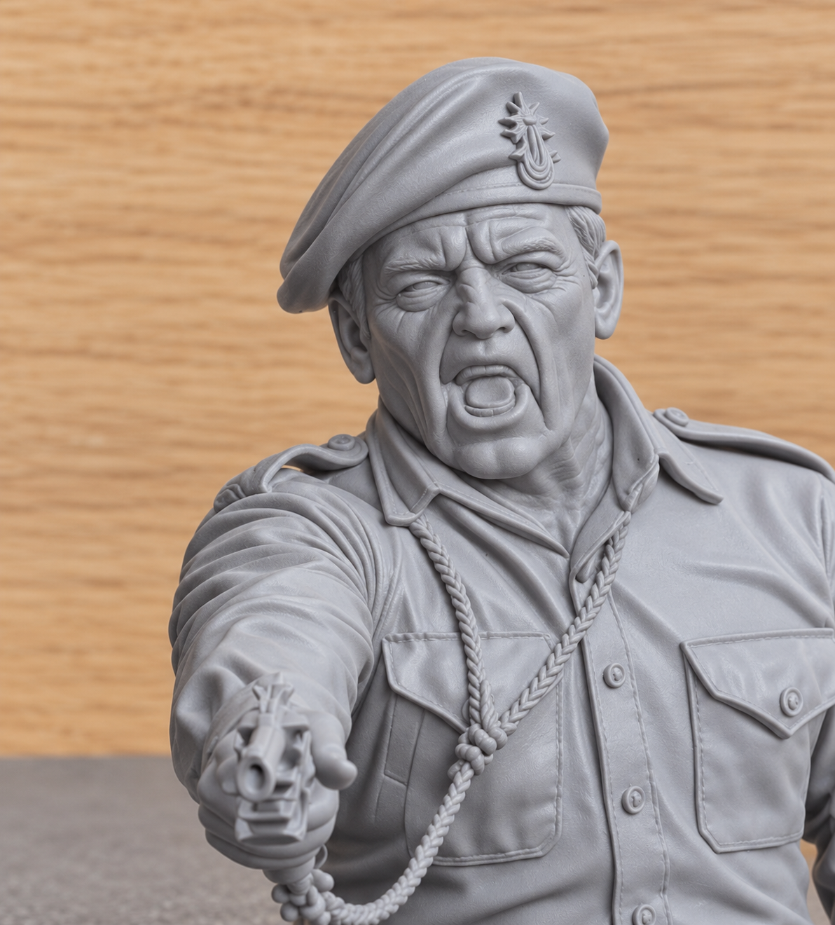SWG4 RSM Sandy Young “Stone Dead” – The Wild Geese Inspired Unpainted Figure