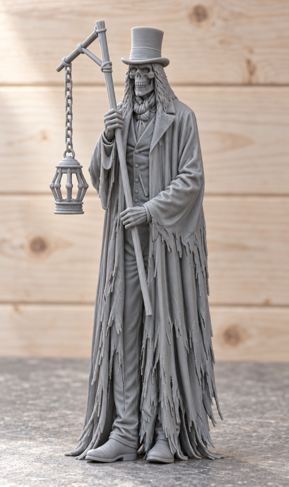 K5 – THE HAUNTING: A THOUSAND NIGHTS Unpainted Multi-Scale Resin Horror Figure