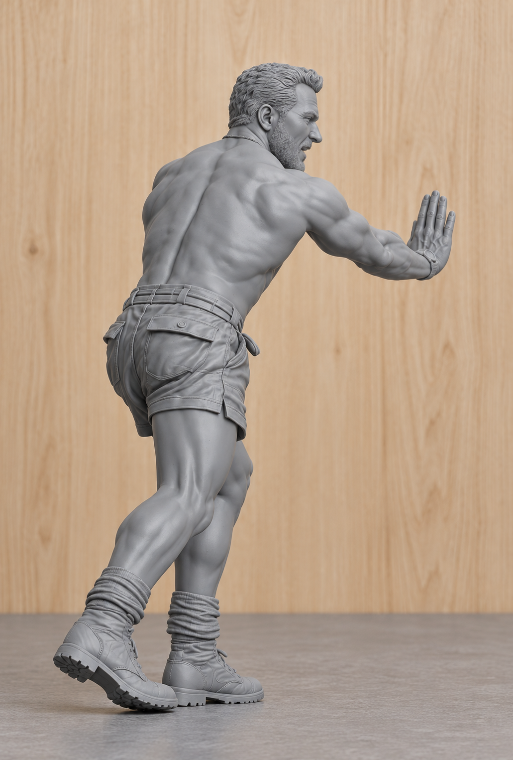 SM31 – Ice Cold in Alex Captain van der Poel Pushing “Katy” 1:35 multi Scale Model Figure