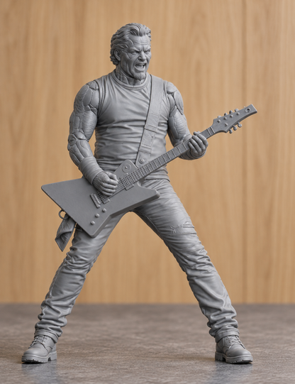 K13 – METAL-IKA Unpainted Multi-Scale Resin Sci-Fi / Heavy Metal Figure