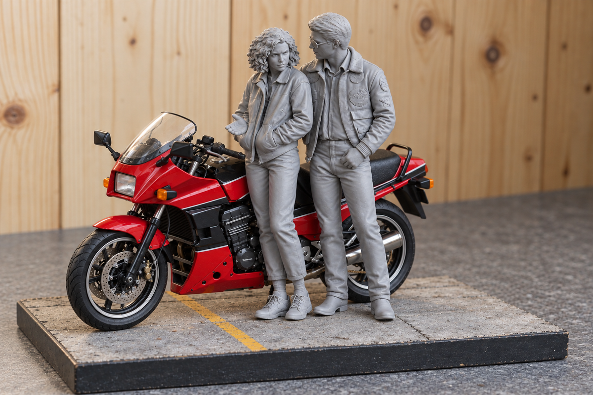 B29 – Top Gun Charlie Blackwood – Motorcycle Companion Figure