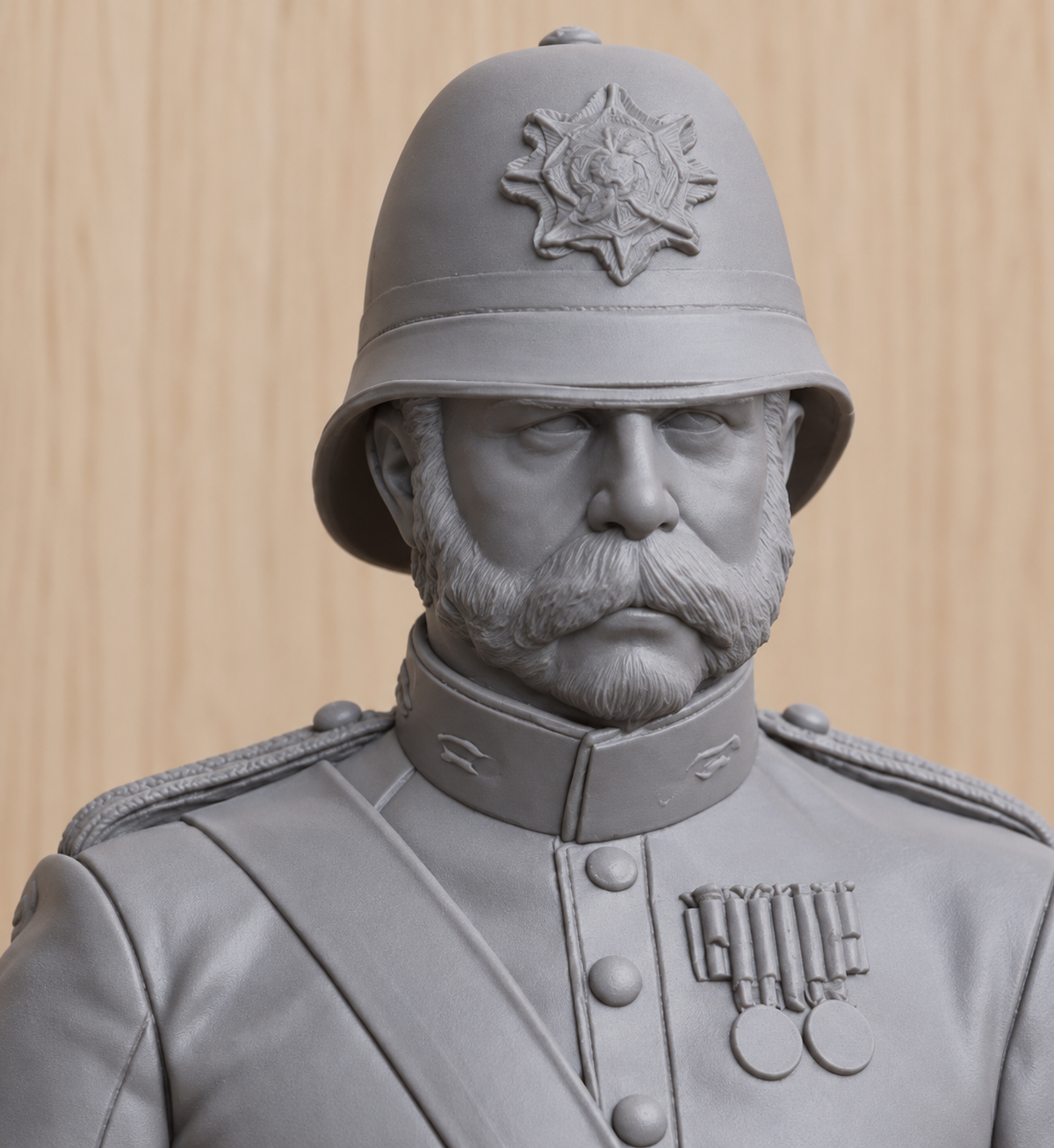 SM12 Colour Sergeant Bourne – Zulu Film Inspired Unpainted Multi-Scale Model Figure